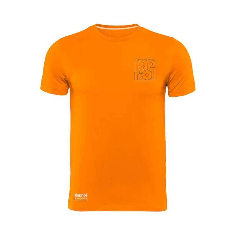 Oranje werkshirt Enjoy Kapriol