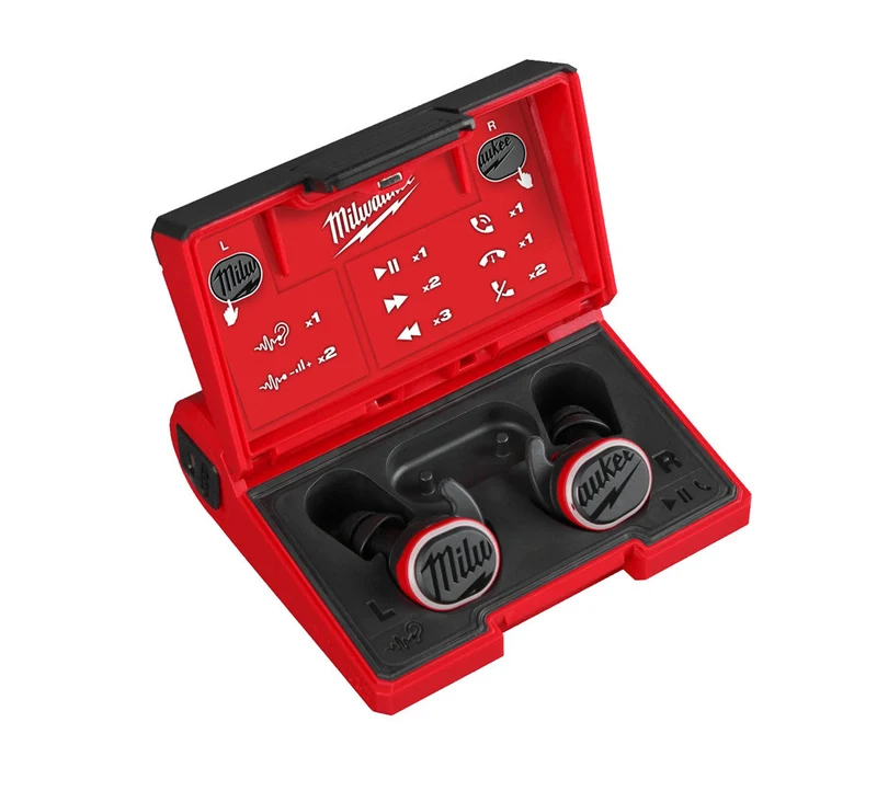 Oplaadbare USB-helmen met Bluetooth Ontworpen voor de bouwplaats Milwaukee L4 RLEPB-301