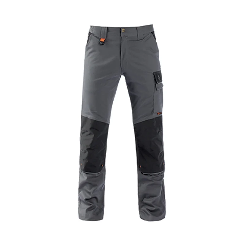 Tenere Pro elastische werkbroek grijs/zwart Kapriol