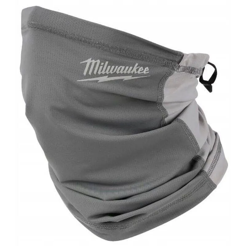 Grijze nekwarmer en mondbedekking Milwaukee NGFMP-GR