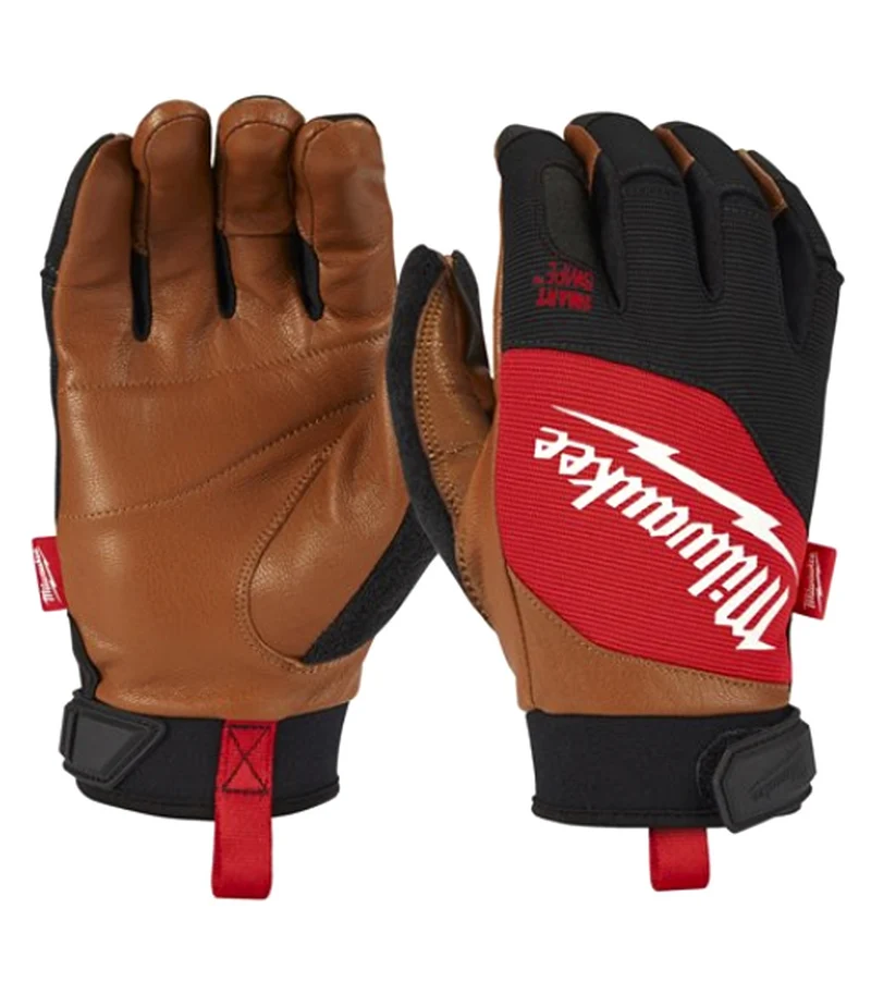 Milwaukee Hybrid Lederen Handschoenen HYBRID LEATHER GLOVES