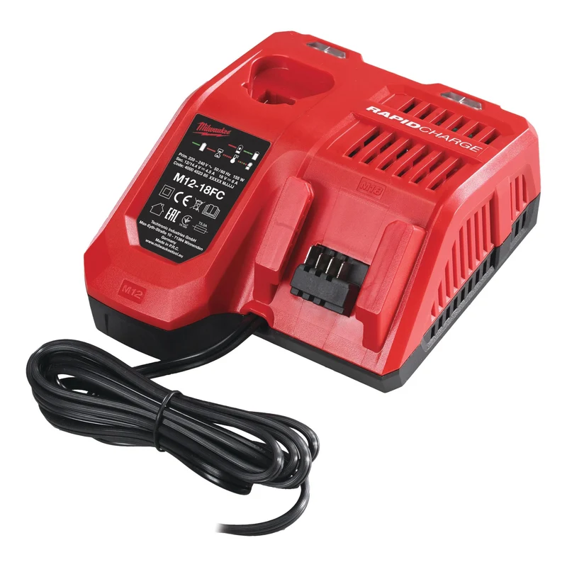 Milwaukee M12-18FC Multivoltage Snellader