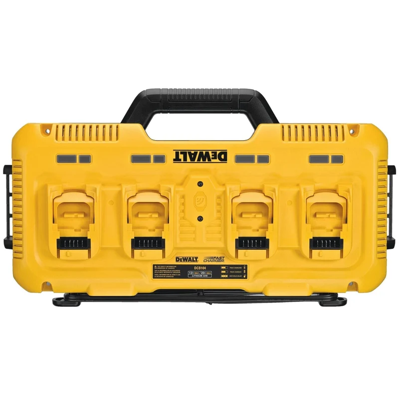 DeWalt DCB104 18V Li-ion XR 4-poorts snellader
