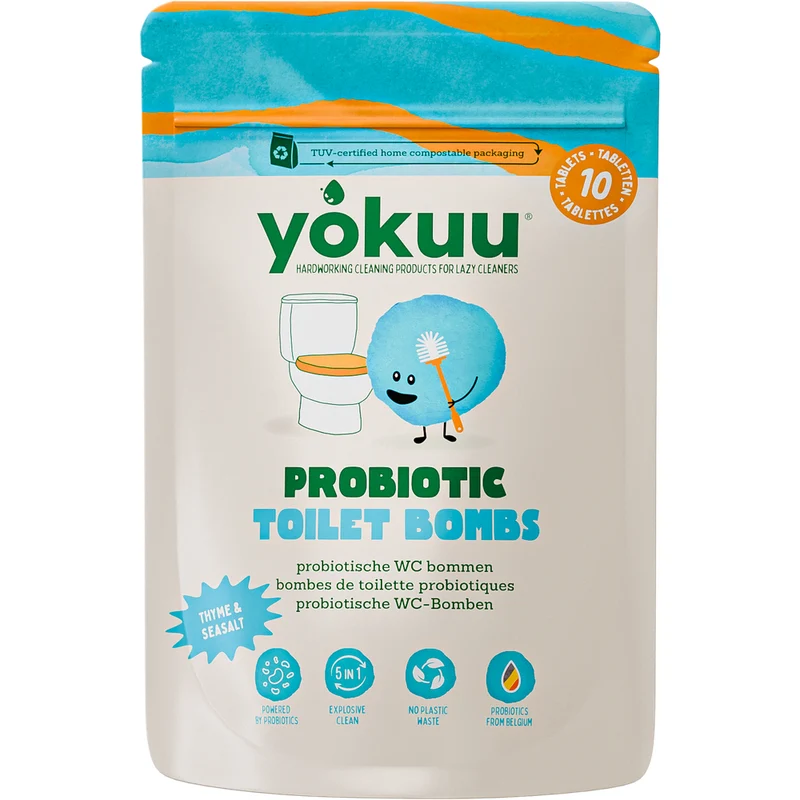 Yokuu Toilet Bom Thyme & Sea Salt 10 stuks