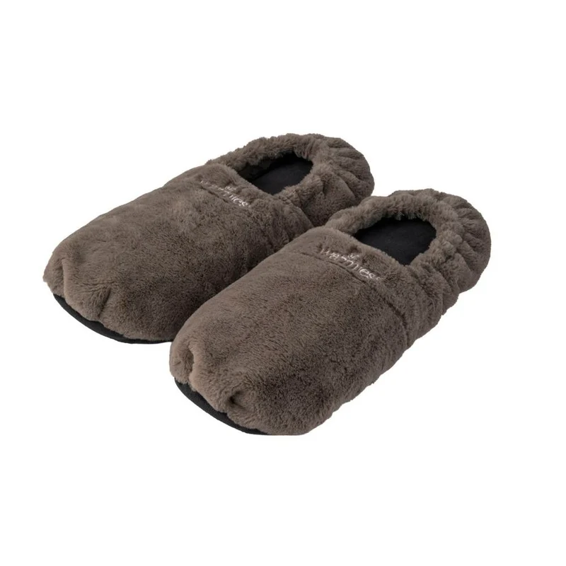 Warmies Slippers Deluxe Grijs