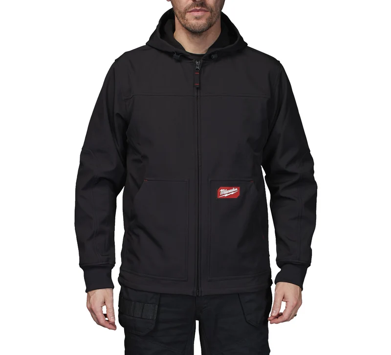 FREEFLEX Softshell Jas met capuchon Zwart Milwaukee SJ BL