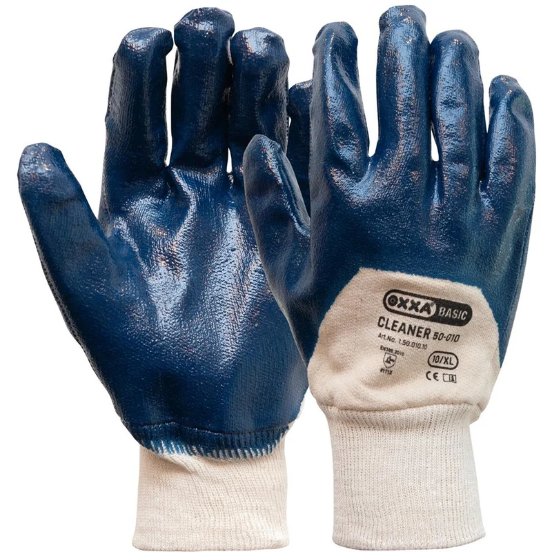 OXXA Basic NITRIL BLAUW HANDSCHOEN 50-010 MAAT 10
