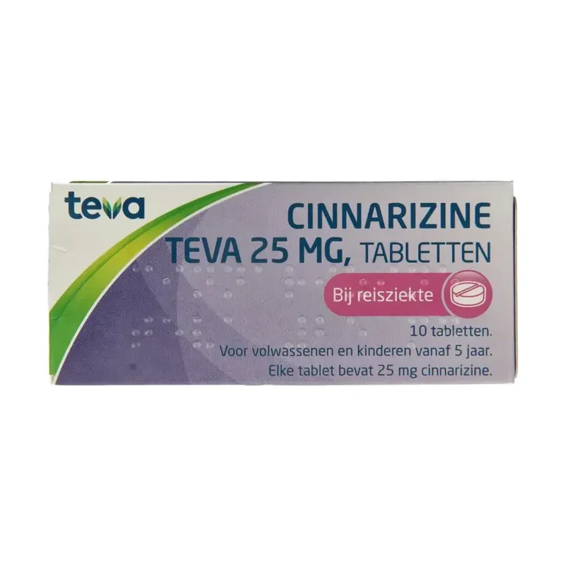 Teva Cinnarizine 25 mg