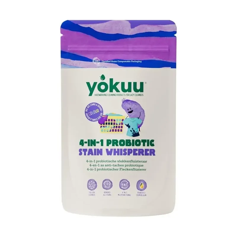 Yokuu 4 in 1 probiotische vlekkenfluisteraar voor gekleurde was