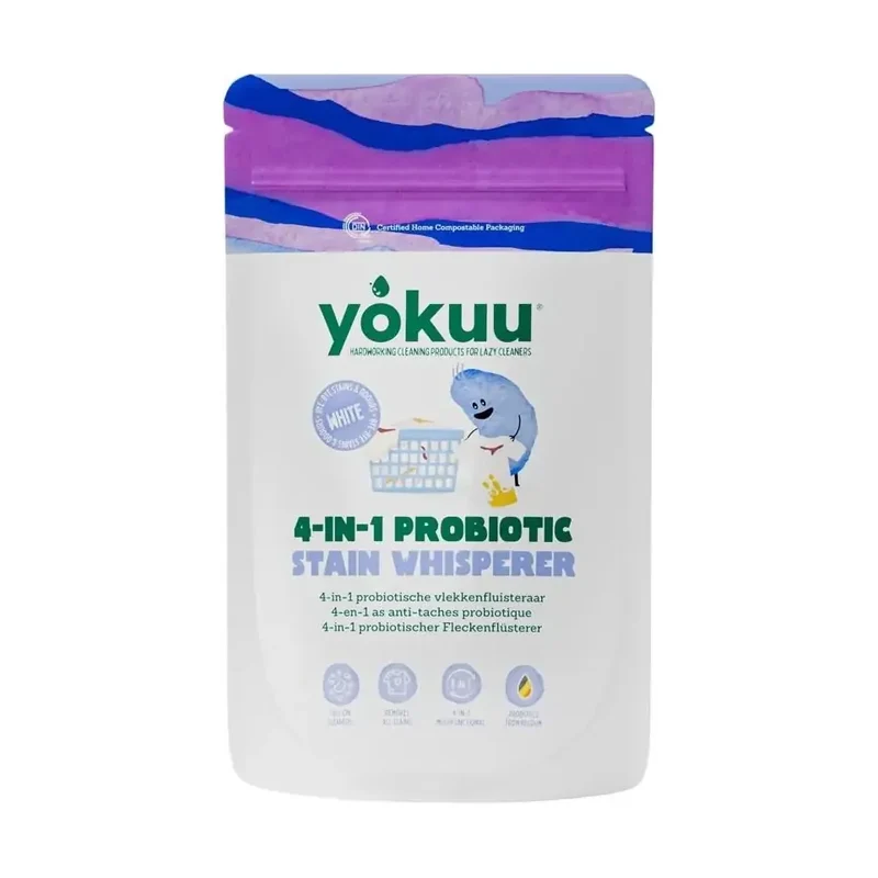 Yokuu 4-in-1 probiotische vlekkenfluisteraar witte was 1.02 kg