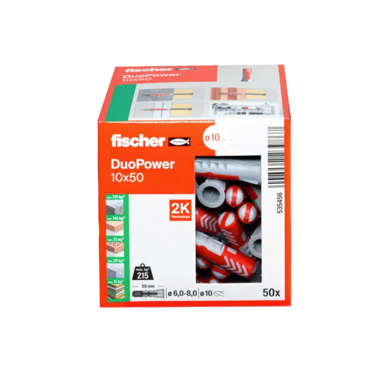 Fischer DuoPower 6-12 mm keu box