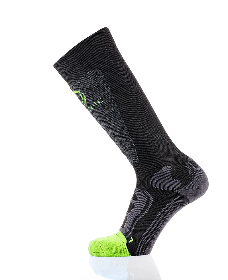 Ski socks with warmer pocket - Warmer Ready Junior green