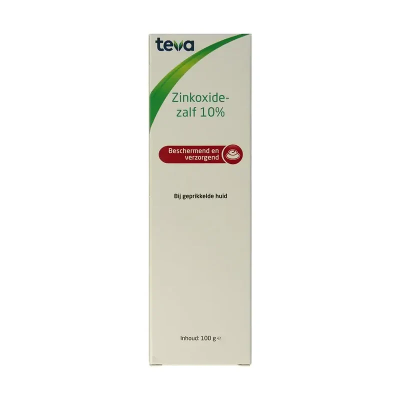 Teva Zinkoxidezalf 10% 100 gram