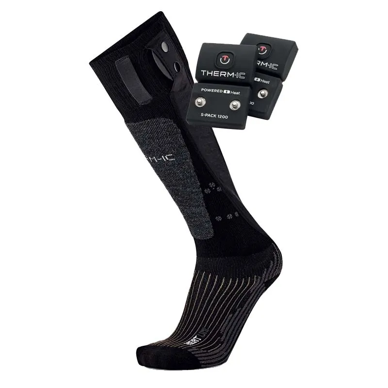 Bundle - heated ski socks - Heat Uni ND + S-Pack 1200 batteries