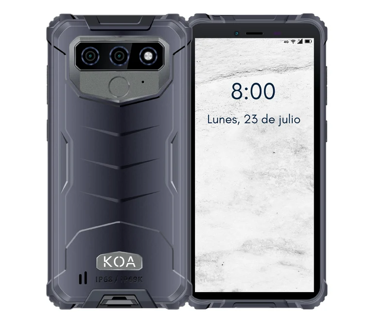 Robuust mobiel KOA Rhino 7.500mHa 4GB 13MP