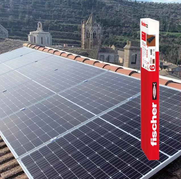 Solar-Fix Kit voor Coplanar Structure 6 Fischer modules