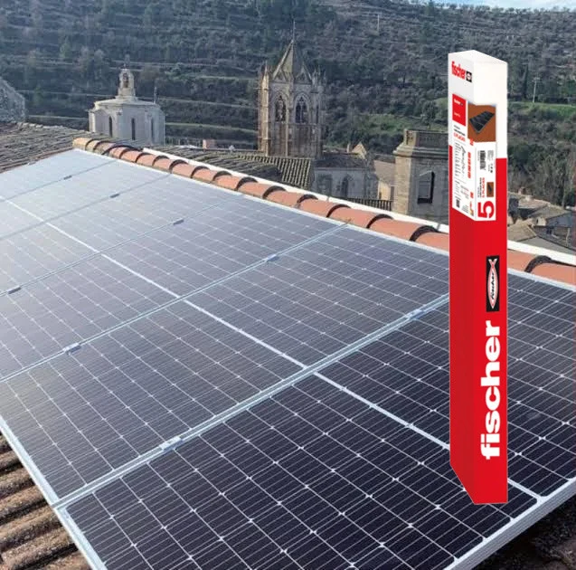Solar-Fix Kit voor Coplanar Structure 5 Fischer modules