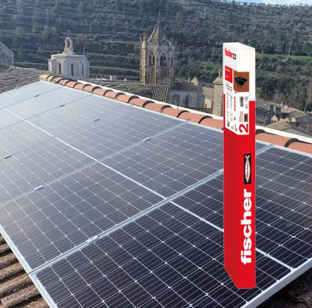 Solar-Fix Kit voor Coplanar Structure 2 Fischer modules