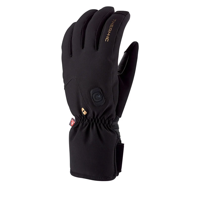Heated ski gloves - Powergloves Ski Light Boost black
