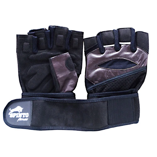 Spinto USA, LLC Mens Workout Glove w/ Wrist Wraps