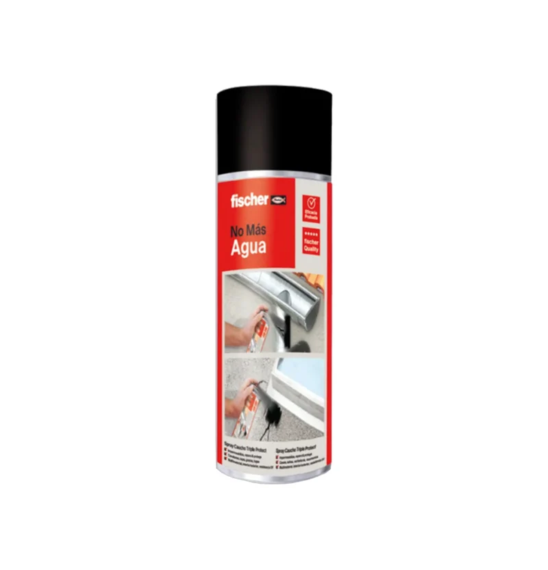 Fischer Triple Protect zwarte siliconenspray 500 ml