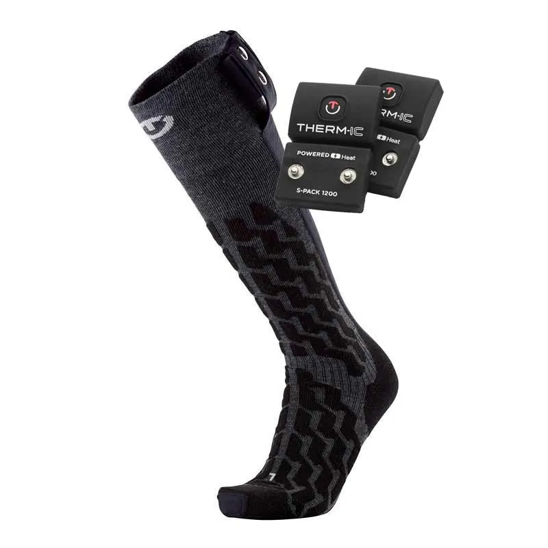 Bundle - heated ski socks Heat Fusion unisex ND + S-Pack 1200