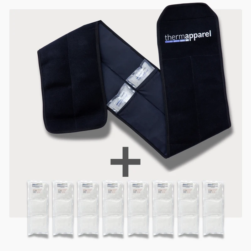 RallyWrap Double Pack Bundle, Refreeze & Reuse for All‑Day Cooling