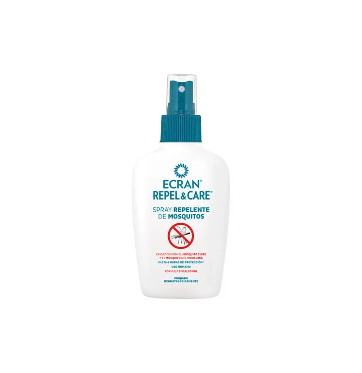Reisformaat muggenspray 100 ml ECRAN REPEL&CARE