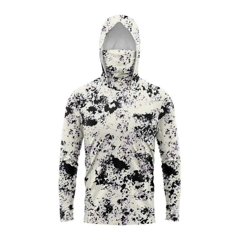 Heren visshirt met capuchon – UPF 50 outdoor shirt