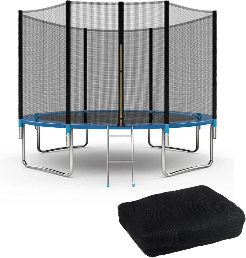 Trampoline Veiligheidsnet – Vervangnet met Ritssluiting voor 6FT, 8FT en 10FT