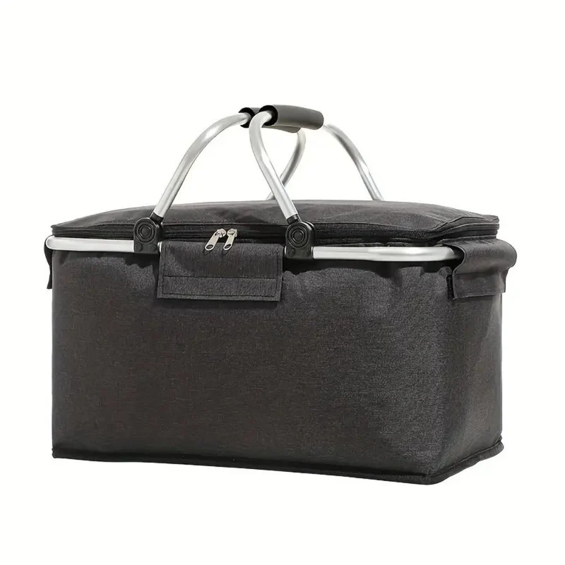 Opvouwbare Picknickmand – 18L Inhoud & Compact Opbergdesign