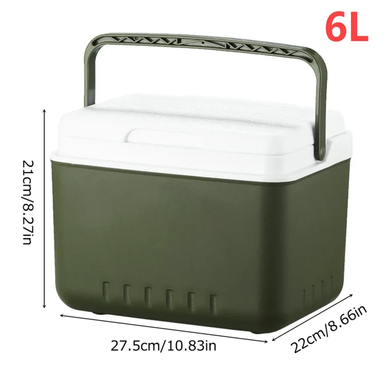 Koelbox – Draagbare 13L koelbox met isolatie, stevig handvat en compact design