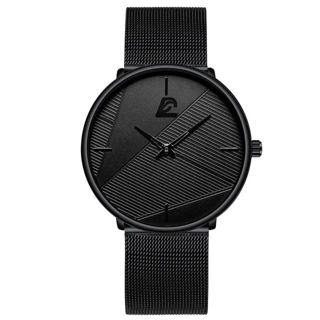 Heren Ultradun Quartz Horloge