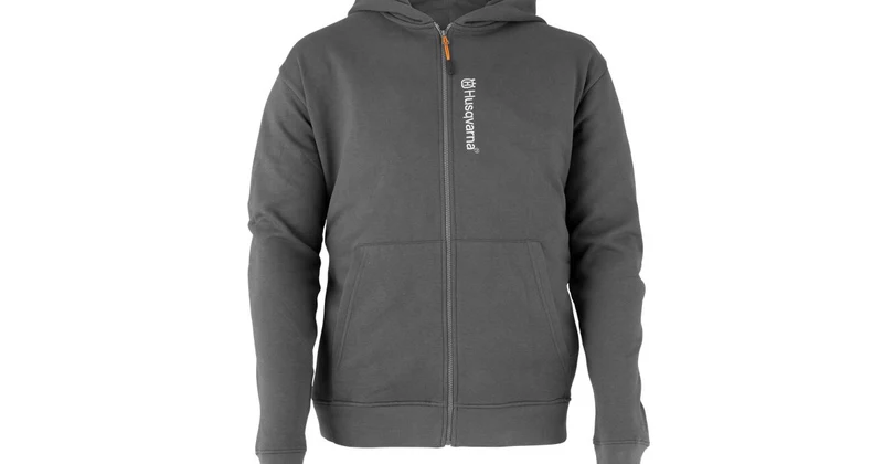 Felpa con cappuccio asphalt Husqvarna