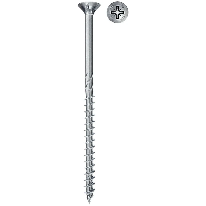 Tasselli PowerFast FPF II CZP BC (truciolare, filettatura parziale, POZI) Fischer