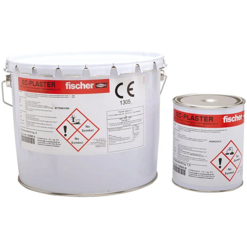 4 Stucco epossidico EC-PLASTER (A+B) (Art. 9173) Fischer