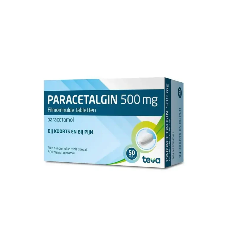 Teva Paracetalgin 500 mg 50 tabletten