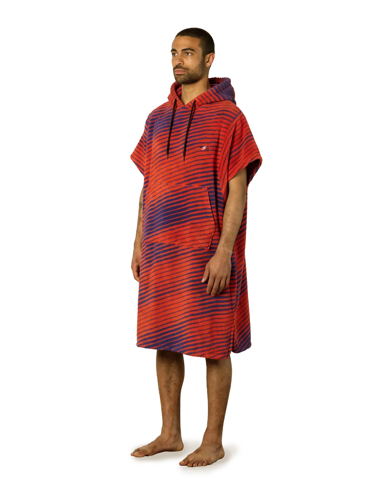 Organic Cotton Poncho – Sunset Edition