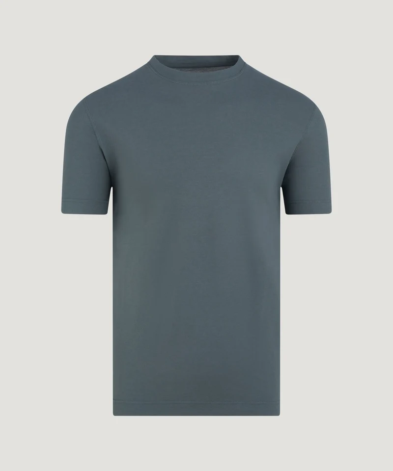 T-shirt Cool Cotton staalblauw