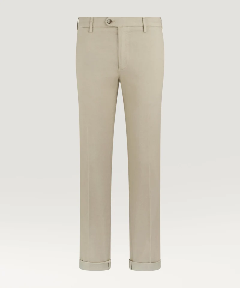 New York style chino katoen/modal stretch beige