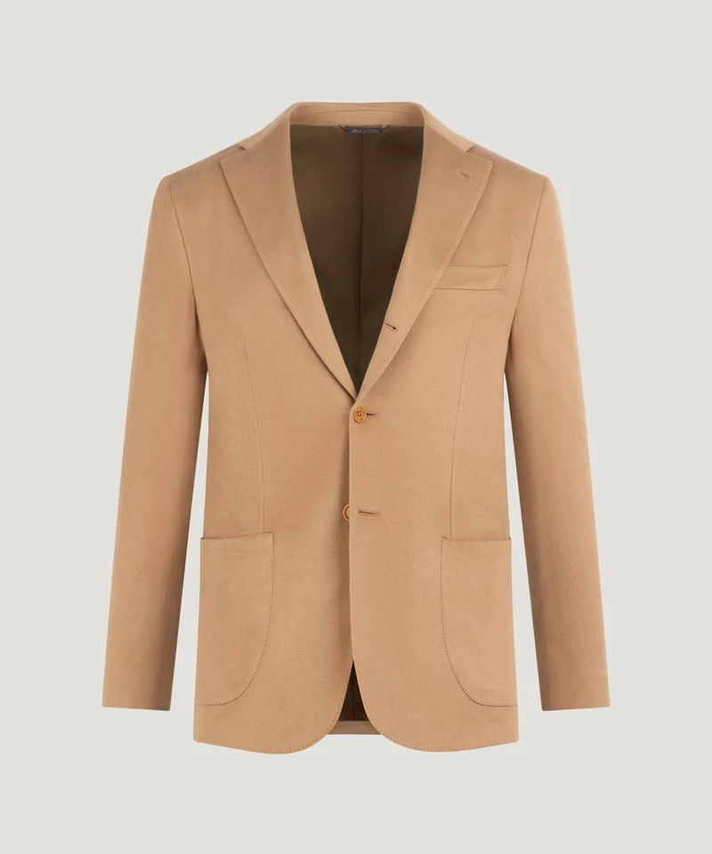Colbert kasjmier camel (woven by Zegna)