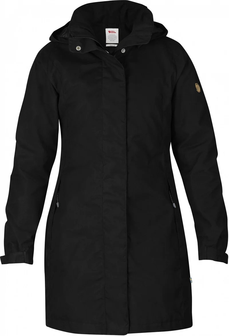 Fjällräven Jas Una Zwart Dames XS