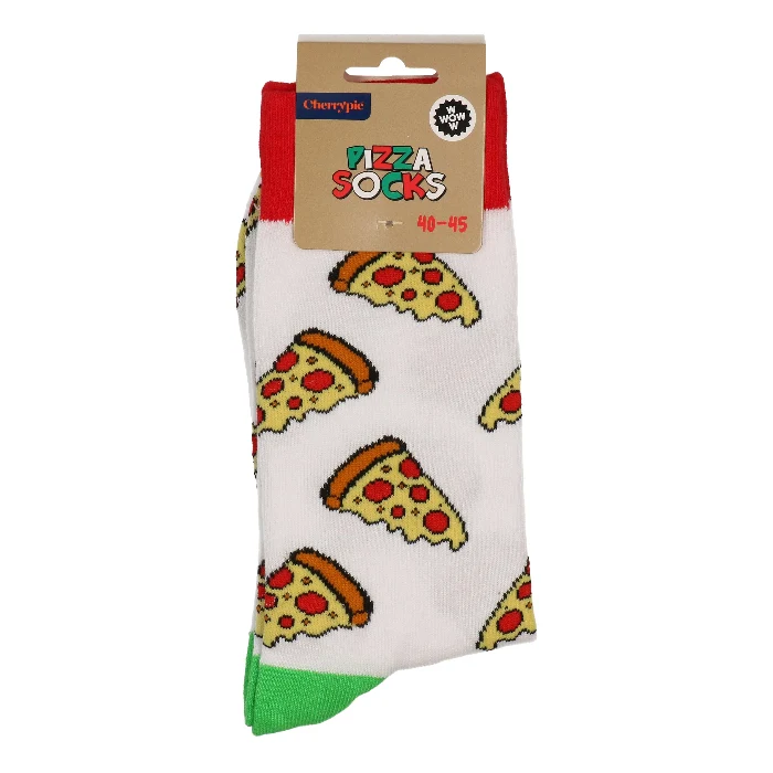 Sokken - funny pizza - maat 40-45