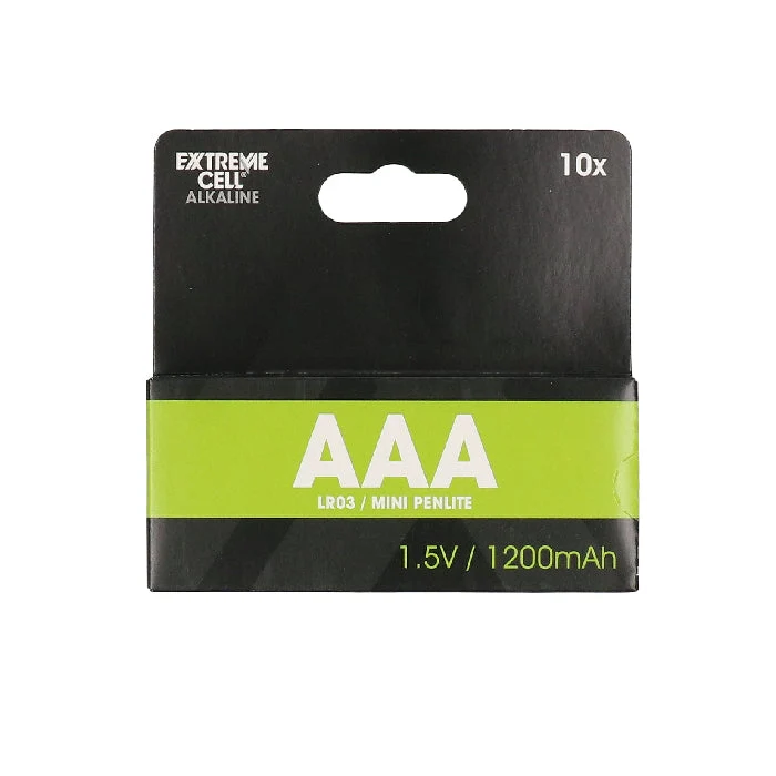 Batterijen AAA 10 stuks