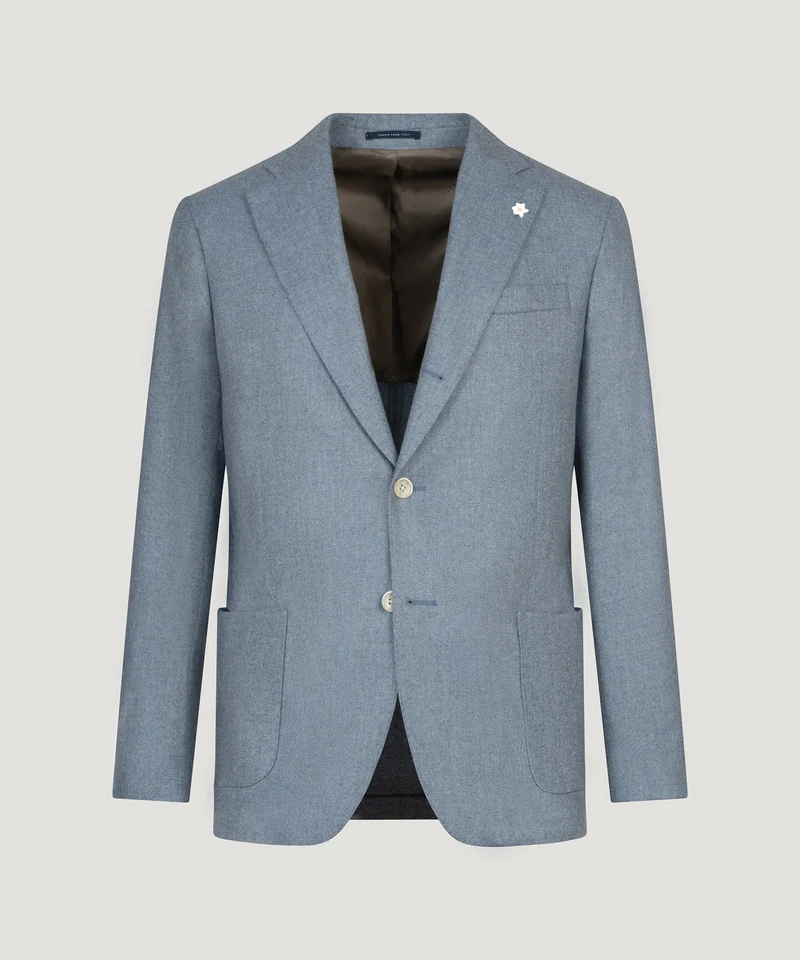 Colbert FAVOLA scheerwol/kasjmier blauw