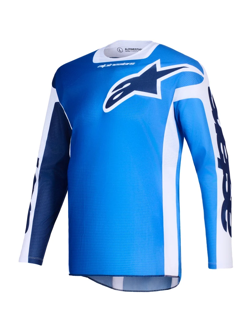 Alpinestars Racer Air Portl UCLA Blauw/Wit Crossshirt