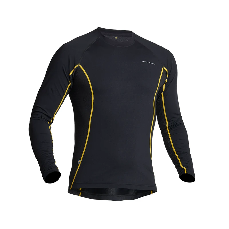 Lindstrands Dry Sweater Black Onderkleding Zwart