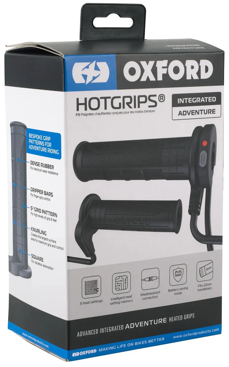 Oxford Hotgrips®Advanced Integrated Handvatverwarming
