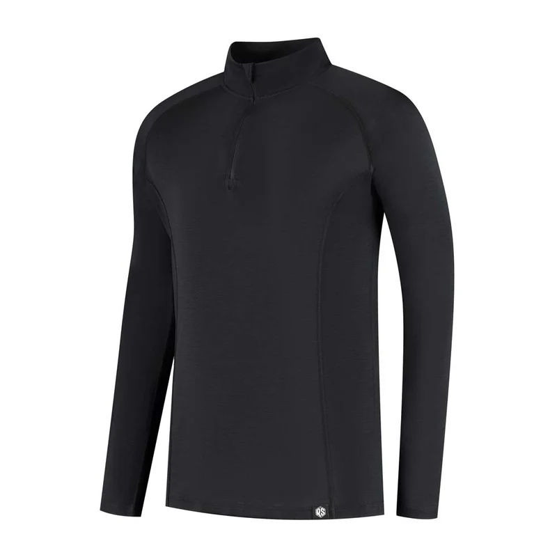 Rusty Stitches Merino Baselayer 200 Half Zip Lange Mouw Merino Wol