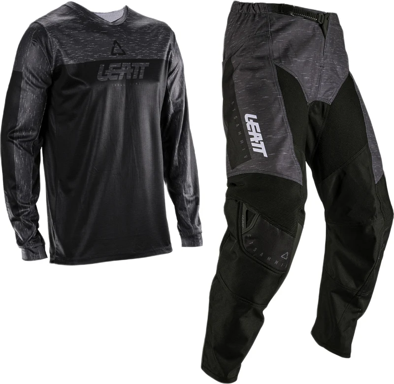 Leatt Ride Kit Moto 3.5 Stealth Zwart/Grijs